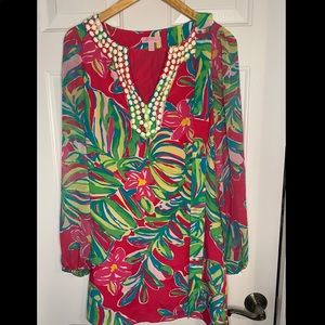 Lilly Pulitzer long sleeve dress size 0